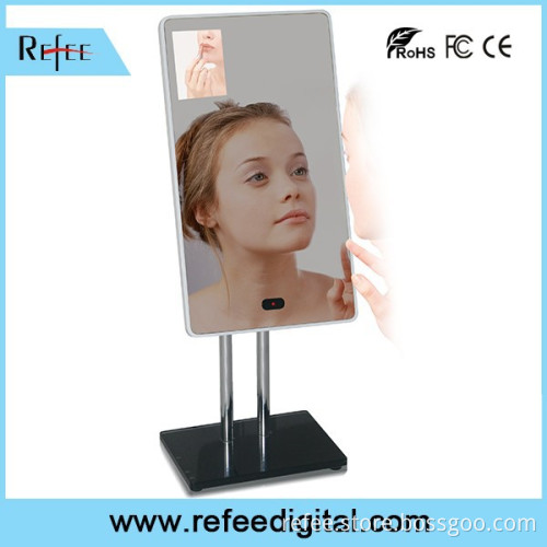 13.3 inch table stand magic mirror, stand desktop mirror, interactive magic mirror, table top magic mirror